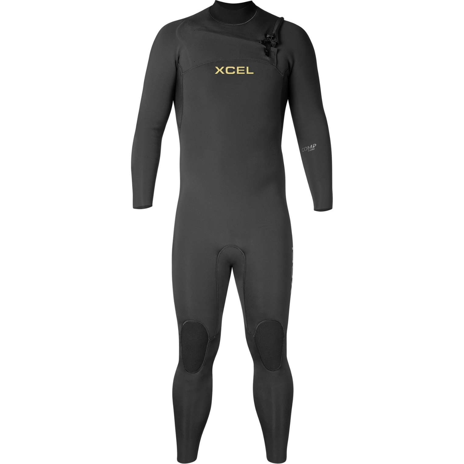 Xcel Comp 5/4mm Chest Zip 2026 Kombinezon Mski MN54ZXC4BK - Black